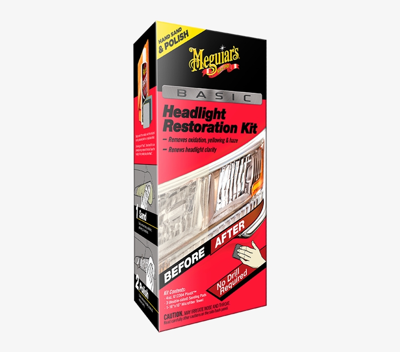 G2960 Basic Headlight Restoration Kit - Meguiar's G2960 Basic Headlight Restoration Kit, transparent png