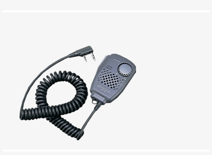 Smc-34 - Kenwood Smc 34 Speaker Microphone With Volume Control, transparent png