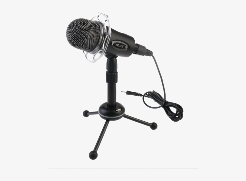 Micrófono Con Tripode Y20 - Microfono Png, transparent png