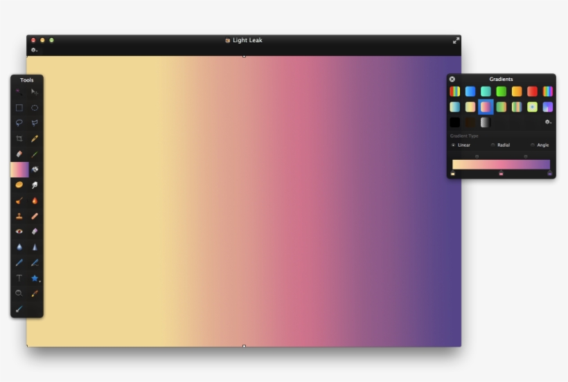 Step - Gradient Light Leak, transparent png