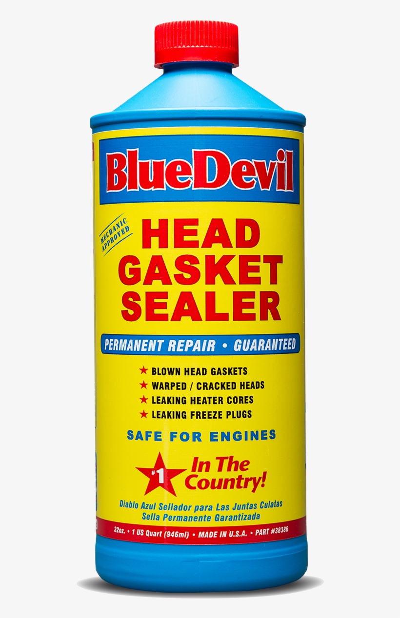 Bluedevil Head Gasket Sealer - Blue Devil Head Gasket Sealer, transparent png