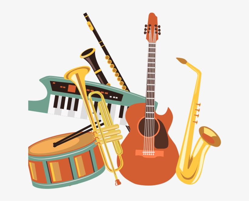 Picture Black And White Paisley Lessons Brian Laurie - Music Instruments Clipart Transparent, transparent png
