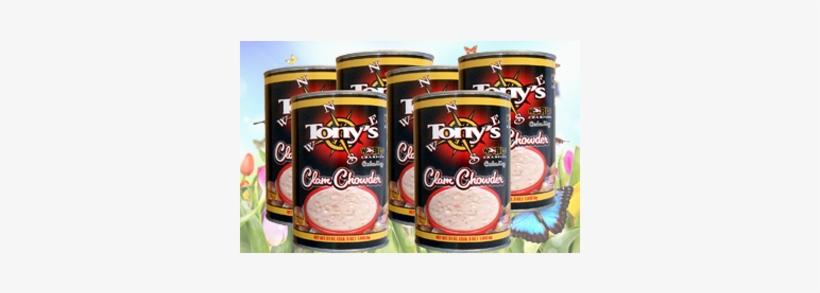 6-pack Of 15oz Tony's Chowder - Tonys Cedar Key Chowder, Clam, Condensed - 15 Oz, transparent png