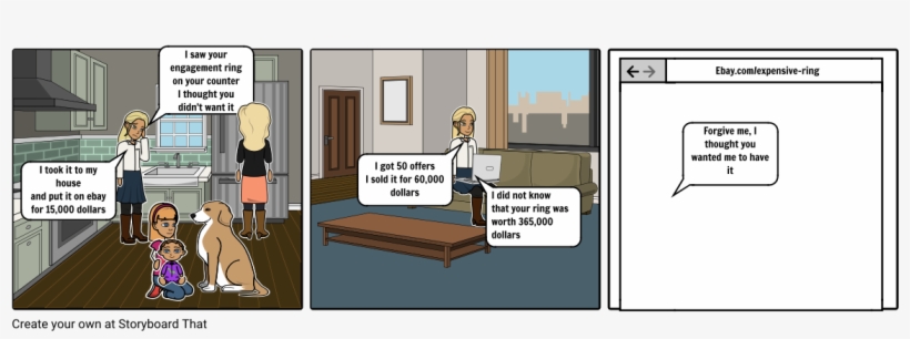 Sold It On Ebay - Storyboard, transparent png