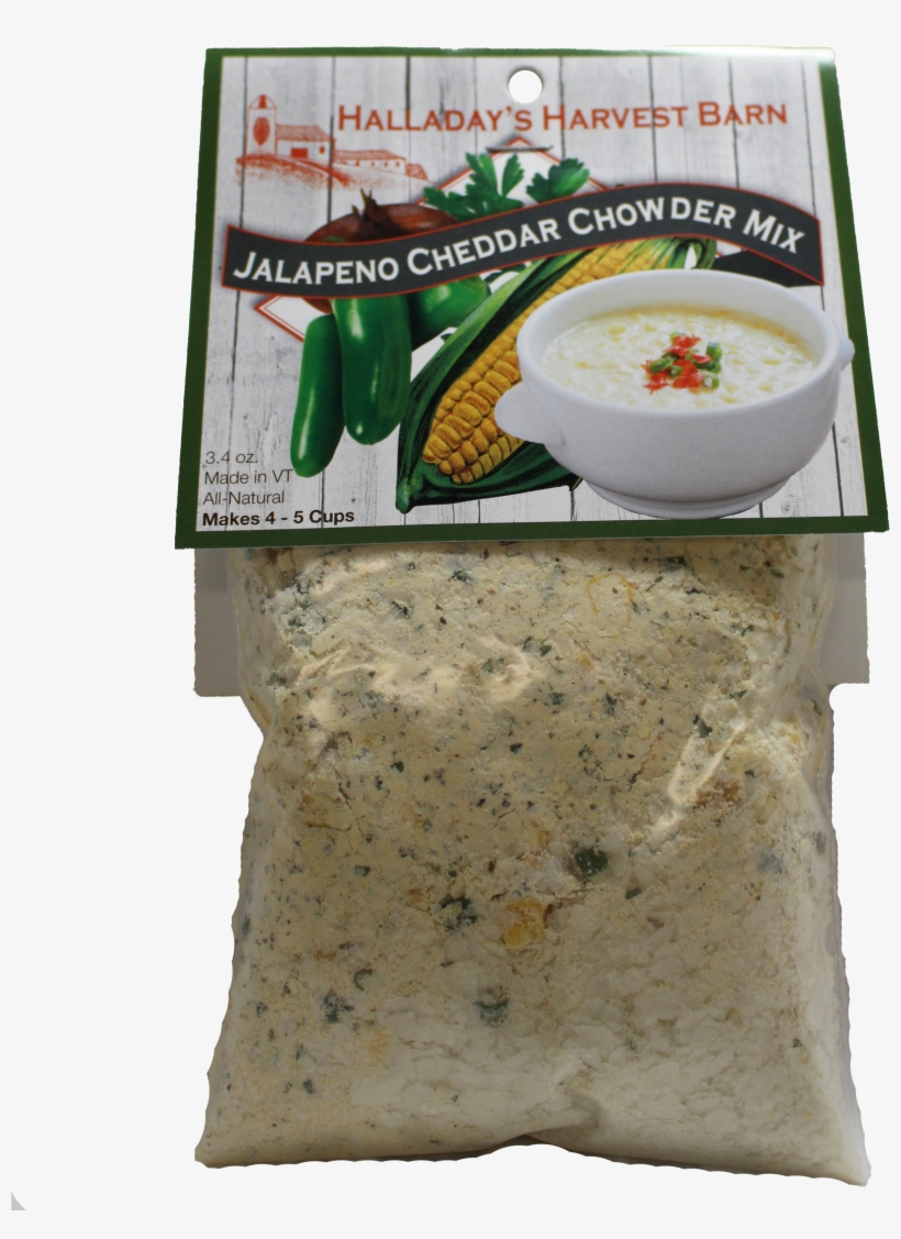 Halladay's Jalapeno Cheddar Chowder Mix - Tofu, transparent png