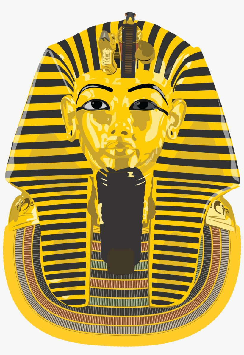 Free Clipart Of An Ancient Egyptian Death Mask For, transparent png