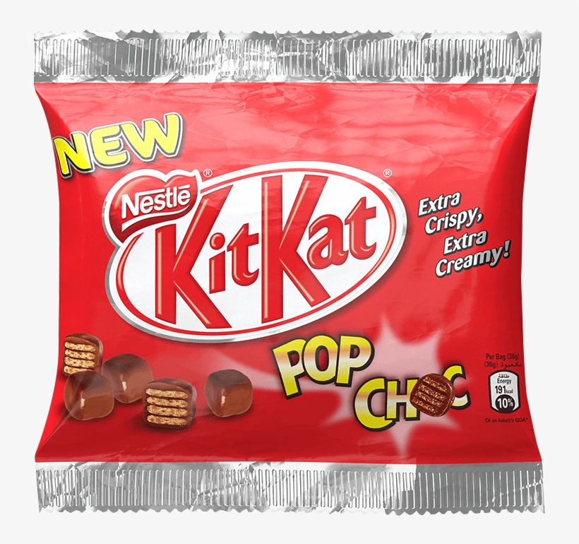 Kitkat® Pop Choc Small Chocolate Bites Pack - Kit Kat, transparent png