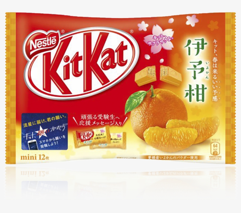 Japanese Kit Kat - Orange Kit Kat Japan, transparent png