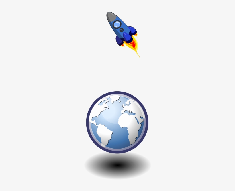 Rocket In The Sky Clipart Png, transparent png