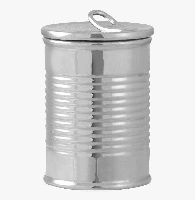 Silver Can - Container, transparent png
