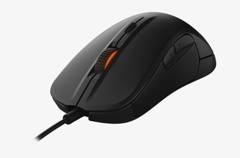 Rival 300 Black - Steelseries Rival 300 Optical Gaming Mouse – Black, transparent png