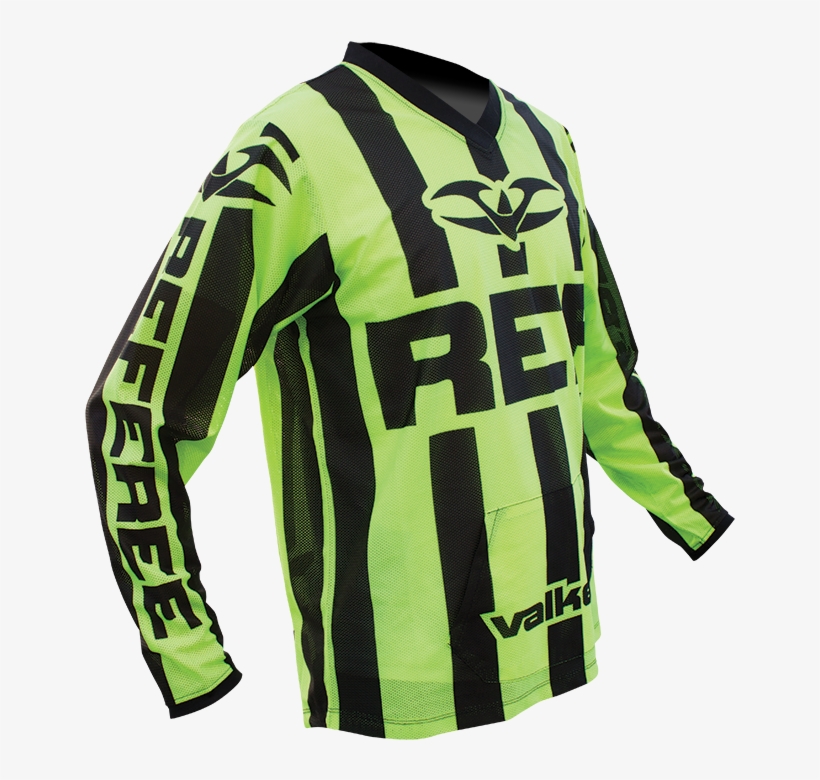 Valken Referee Long-sleeved Jersey - Long-sleeved T-shirt, transparent png