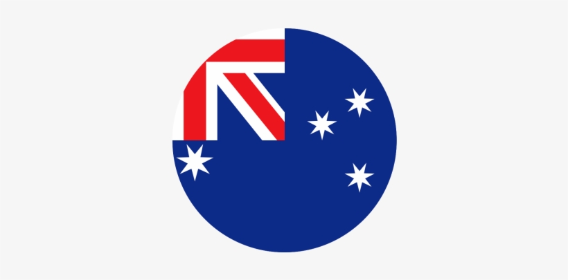 Australia Decal - Australia Flag In Circle Png, transparent png