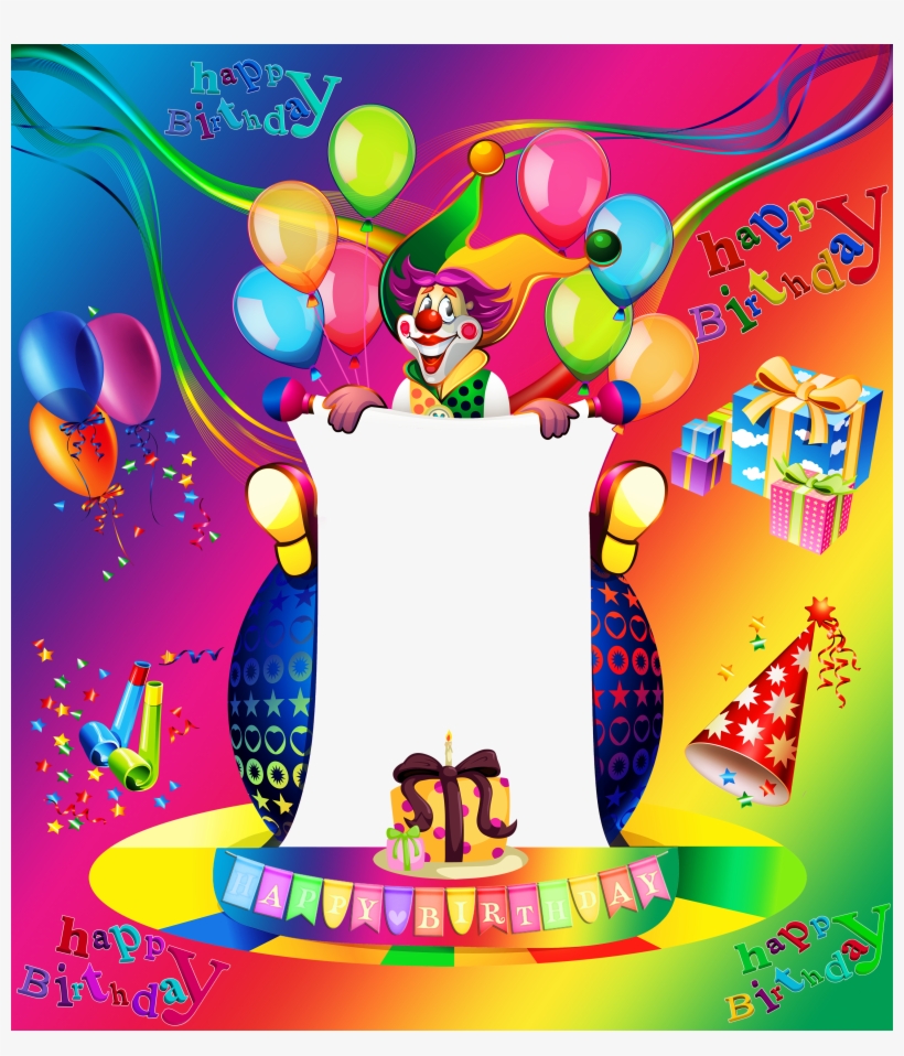 Birthday Frame Png, transparent png
