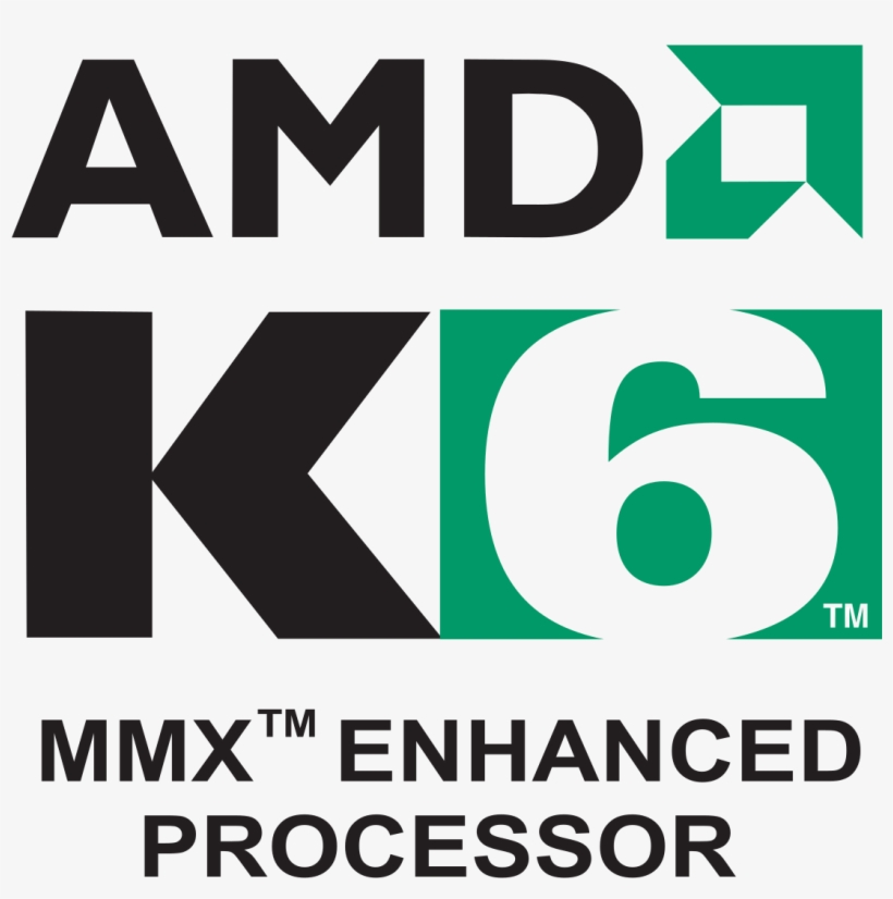 Amd K6 Logo, transparent png