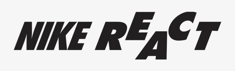 Lasts 600 Miles, Lunar Was 150 Miles - Nike React Text, transparent png