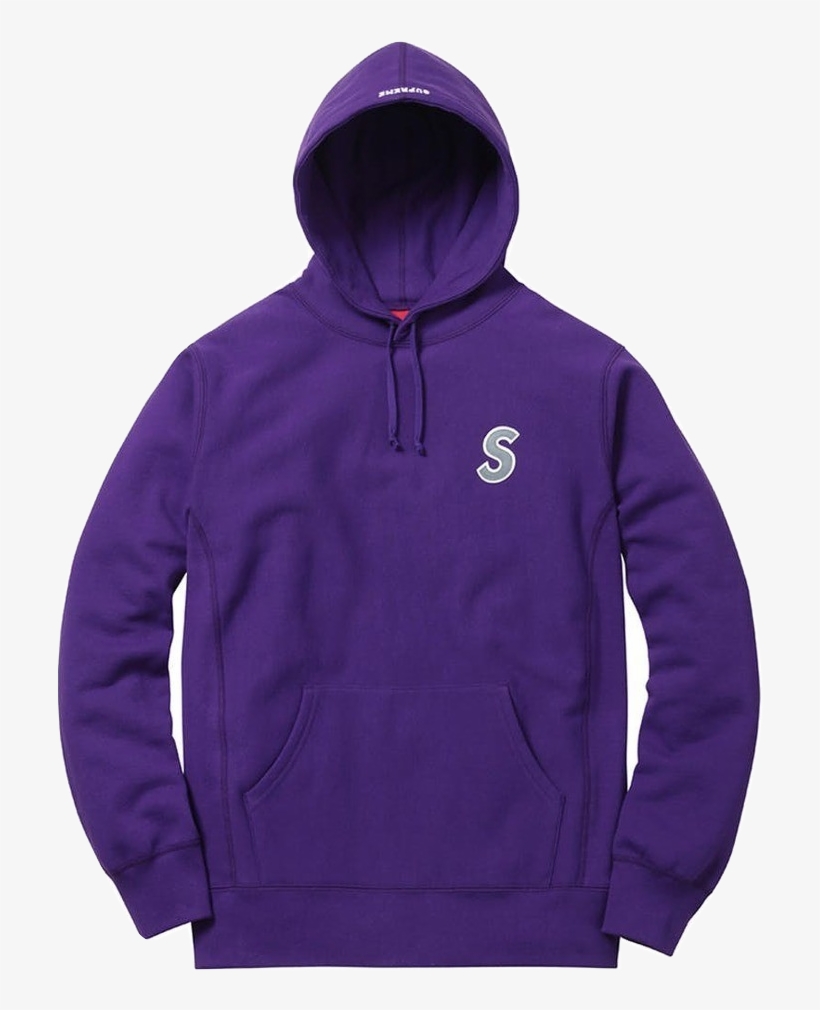 Supreme 3m Reflective S Logo Hooded Sweatshirt - Sweatshirt, transparent png