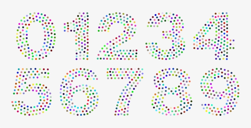 Typeface Alphabet Circle Number - Clip Art, transparent png