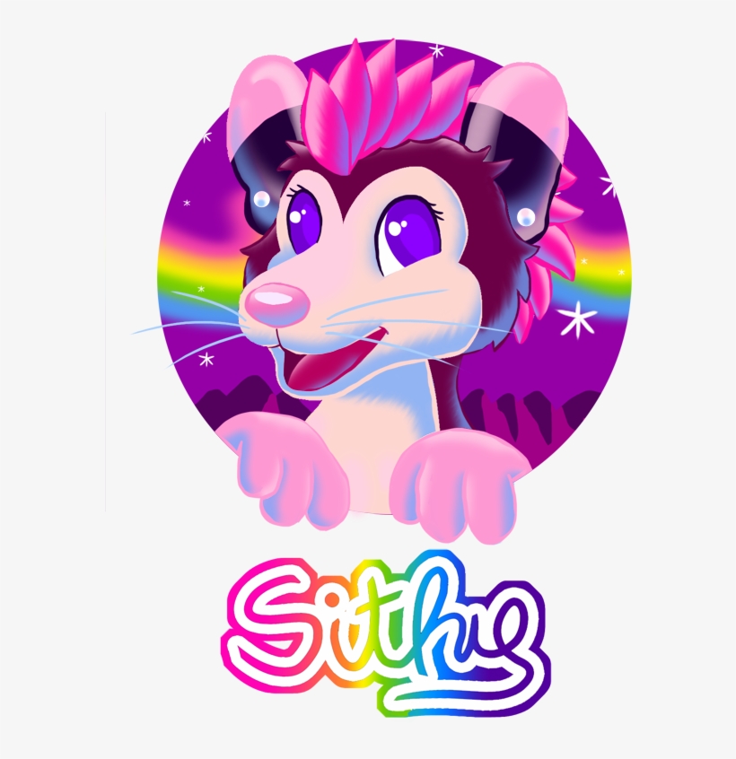 Sithy Lisa Frank Badge - Lisa Frank, transparent png