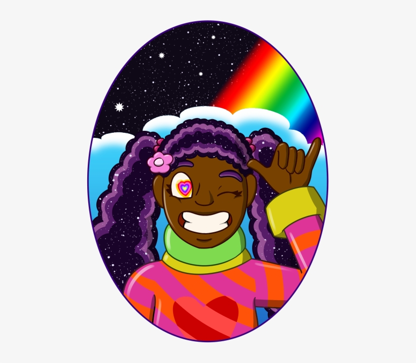 Kalina Lisa Frank - Illustration, transparent png