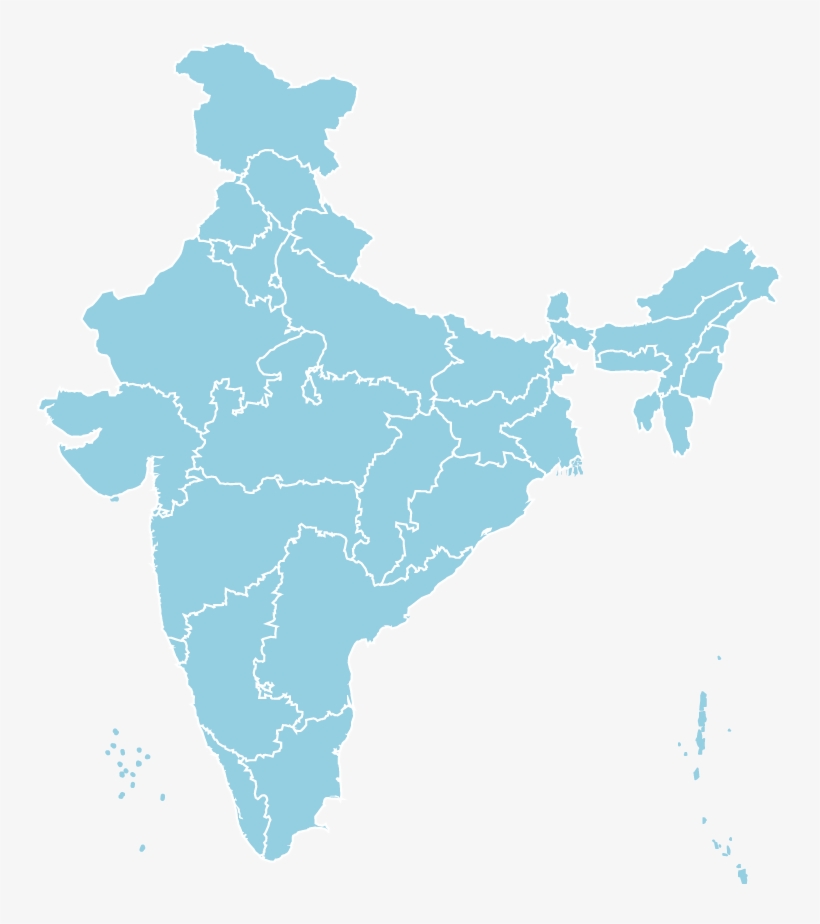 Map Of India From Onlineadvertisement - Kerala In India Map, transparent png
