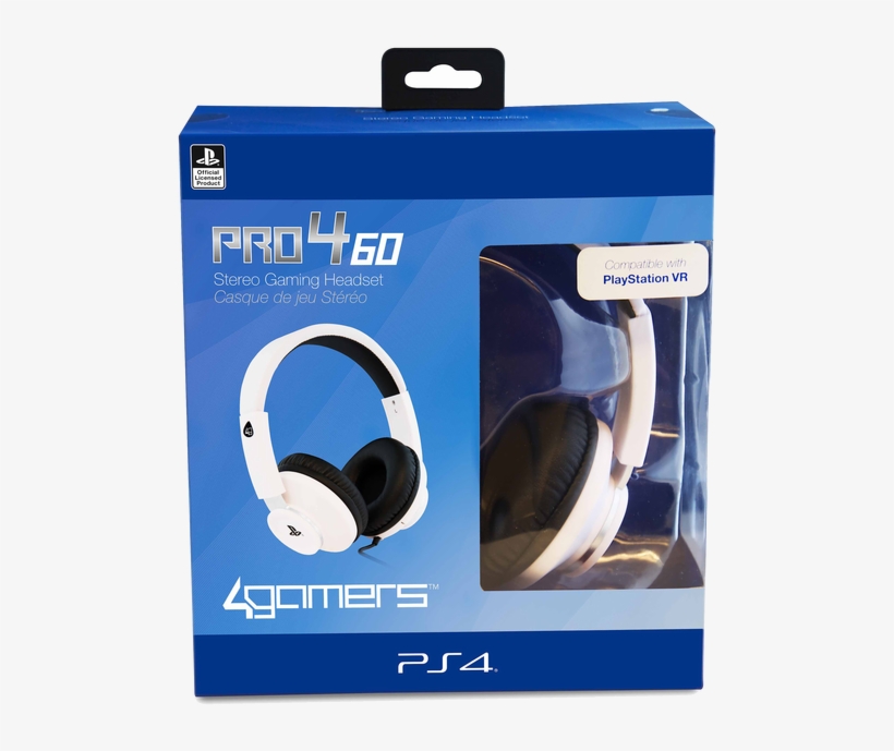 A Pro4 60 - Pro4-60 Stereo Gaming Headset (white) Ps4, transparent png