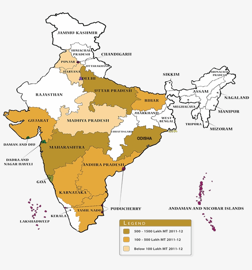 Sugarcane Cultivation In India Map - Largest Major Producer States Of Sugarcane Tea Coffee, transparent png