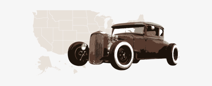 In Just A Few Short Steps, A Hot Rod Could Be Modified - Hot Rod, transparent png