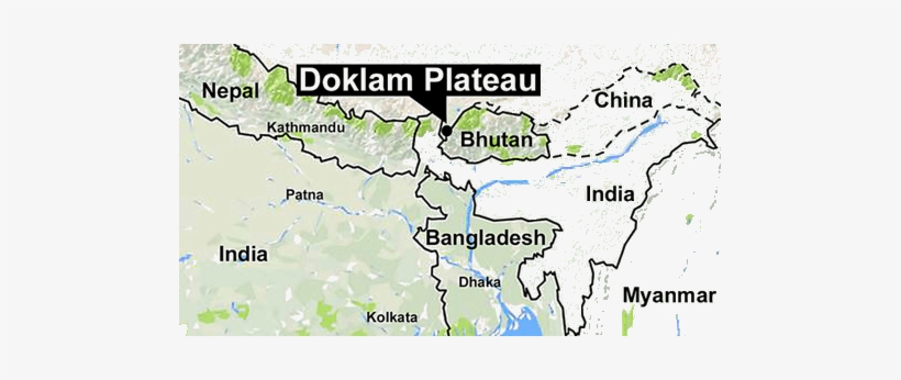 Image Of Doklam - Doklam In India Map, transparent png