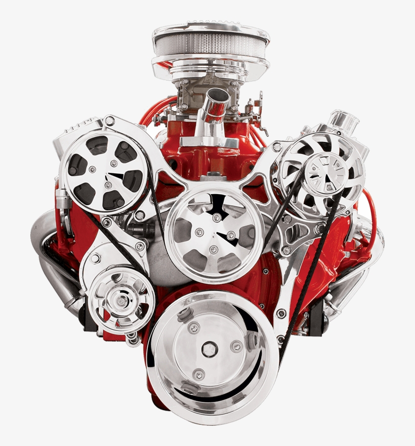 Contact Us For Hot Rod Parts Custom Build Early Ford - Billet Specialties 13120 Sbc Tru Trac Pulley Sys., transparent png