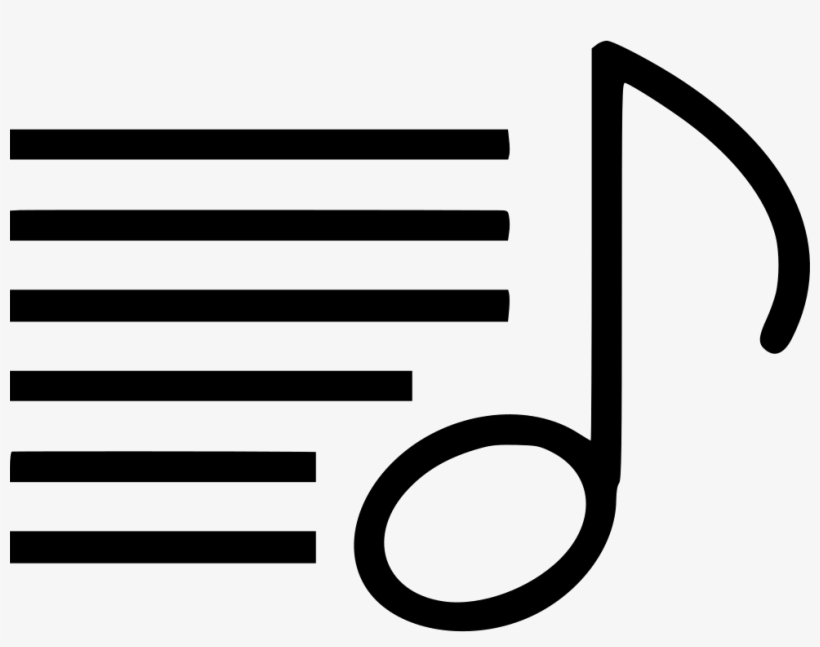 Png White Music Note Song List Icon Png 980x726 PNG Download PNGkit