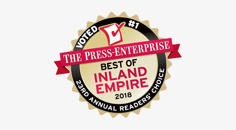 Voted#1 Best Of The Inland Empire - Press Enterprise Best Of The Inland Empire, transparent png