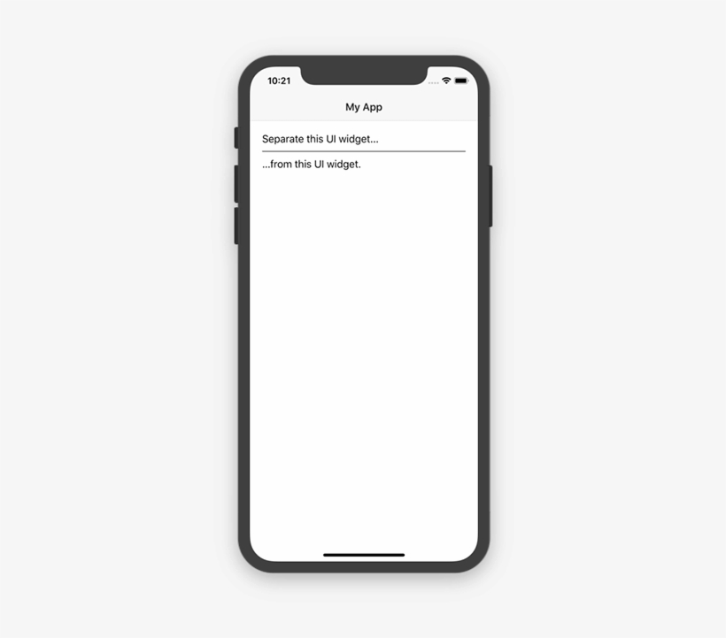 Dark Dividers Ios - Action Item, transparent png