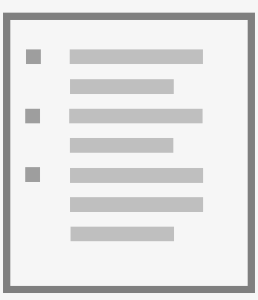 Open - List Png, transparent png