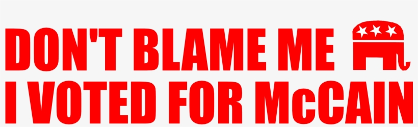 Voted-mccain - Dont Want Love Quotes, transparent png