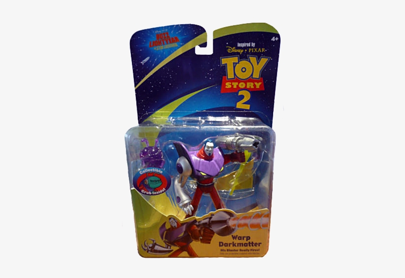 Warp Actionfigure Front - Buzz Lightyear Of Star Command Warp Darkmatter Toy, transparent png