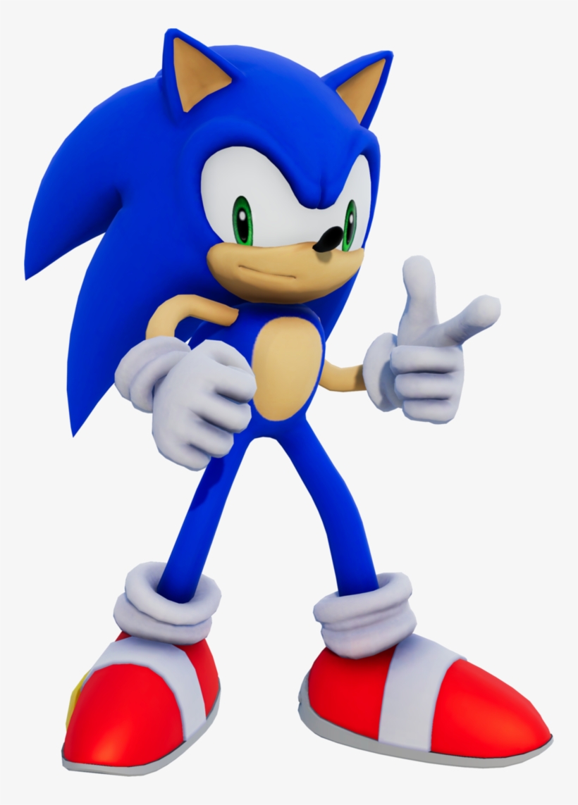 Technology Cartoon Product - Sonic 3d, transparent png