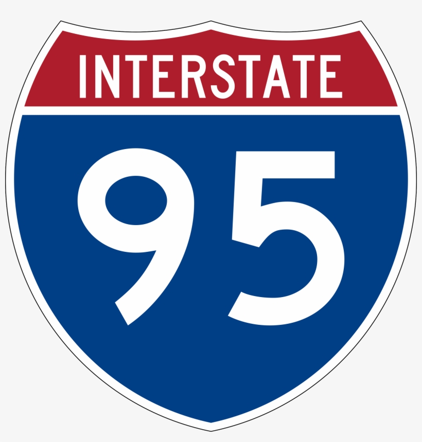 Interstate 95 Logo, transparent png