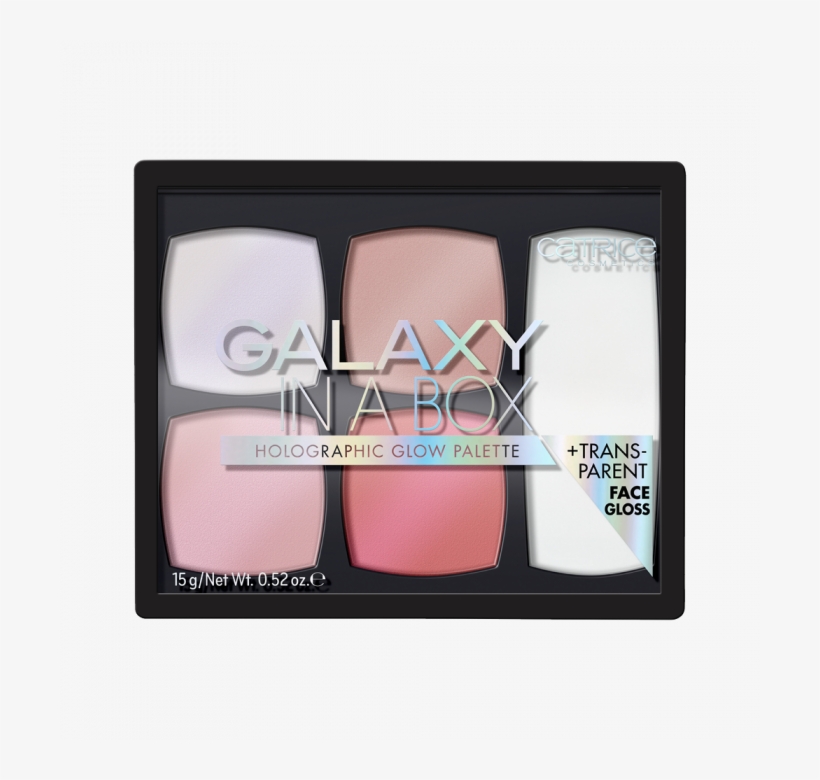 Galaxy In A Box Holographic Glow Palette - Galaxy In A Box Catrice, transparent png