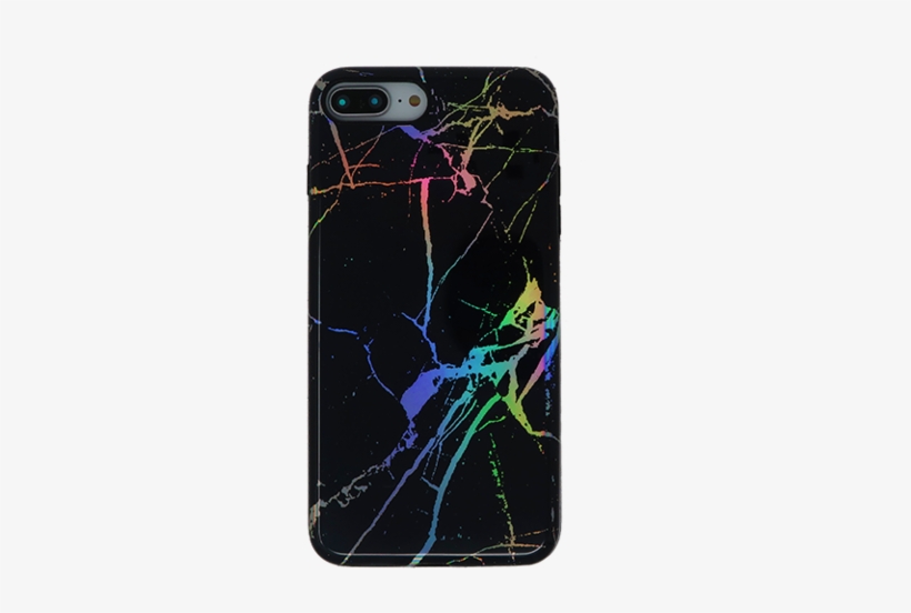 Vector Freeuse Stock Kimbyr Com Black Marble Holo - Blueblack-gold Marble Galaxy Impress Metal Print, transparent png