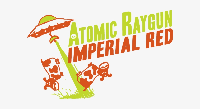 Spring House Atomic Raygun - Red, transparent png