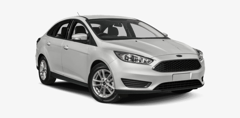 Ford Focus Png Svg Library Stock - Ford Focus Se 2018 Sedan White, transparent png