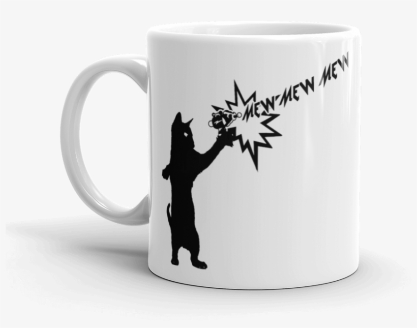 Kitten With Ray Gun - Mother Day Special Mug, transparent png