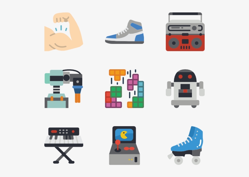 Eighties, transparent png