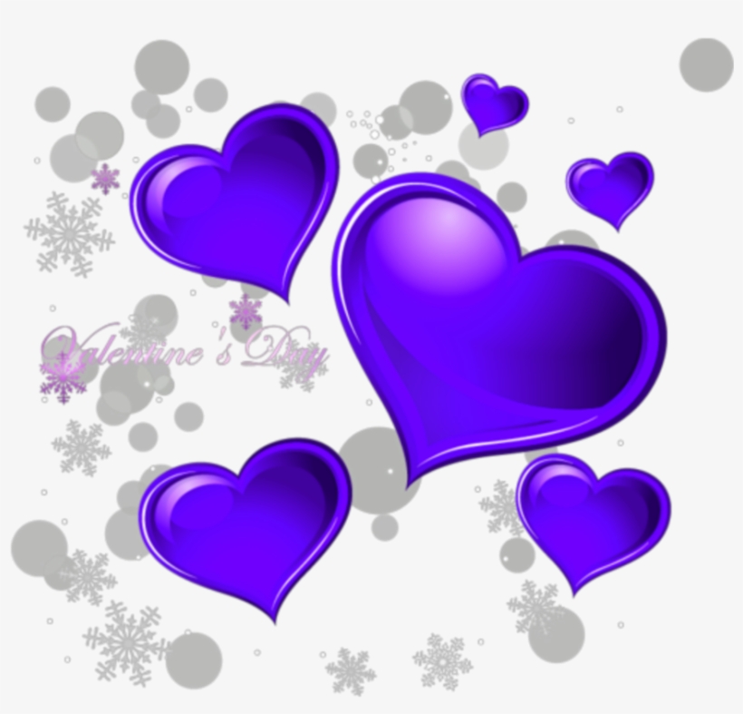 Mq Purple Heart Hearts Valentinesday - Valentine's Day, transparent png