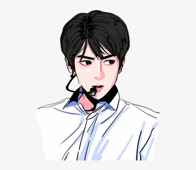 Exo Oh Sehun Oh Power Kokobop - Exo Sehun Anime Version, transparent png