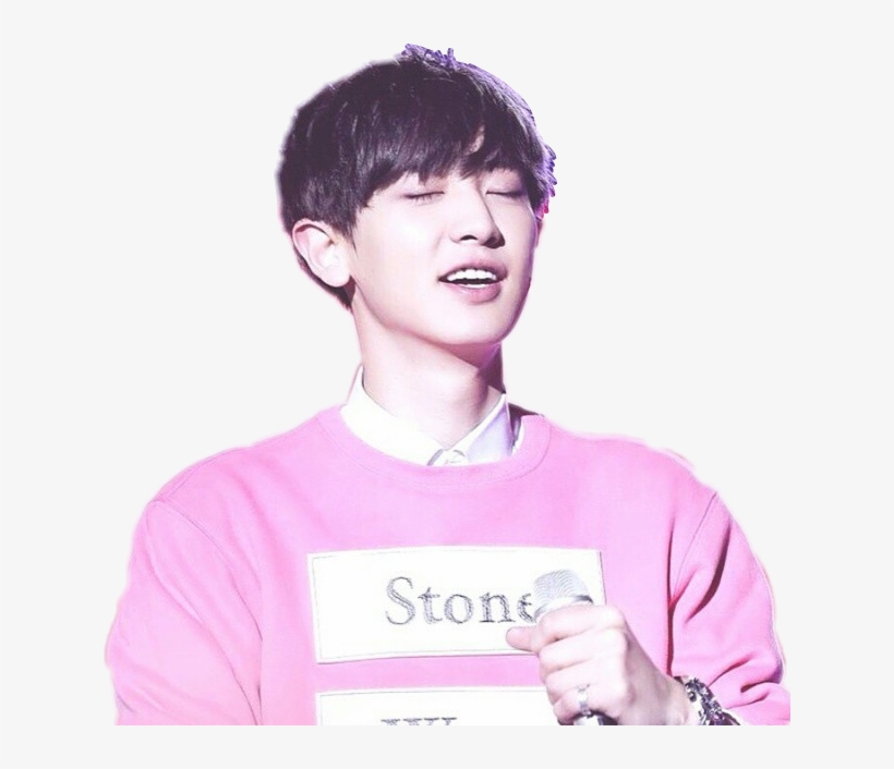 Chanyeol Transparent Cute Image Royalty Free Library - Chanyeol Pink Png, transparent png