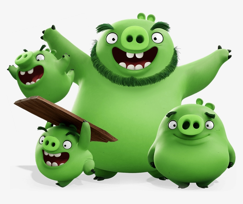 Pigs image Angry Birds Movie Green Pig 779x610 PNG Download PNGkit
