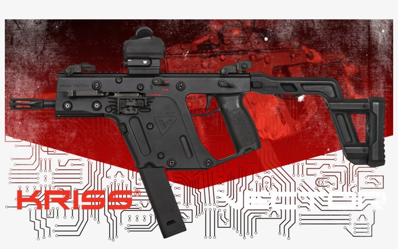 Krytac Kriss Vector Smg, transparent png
