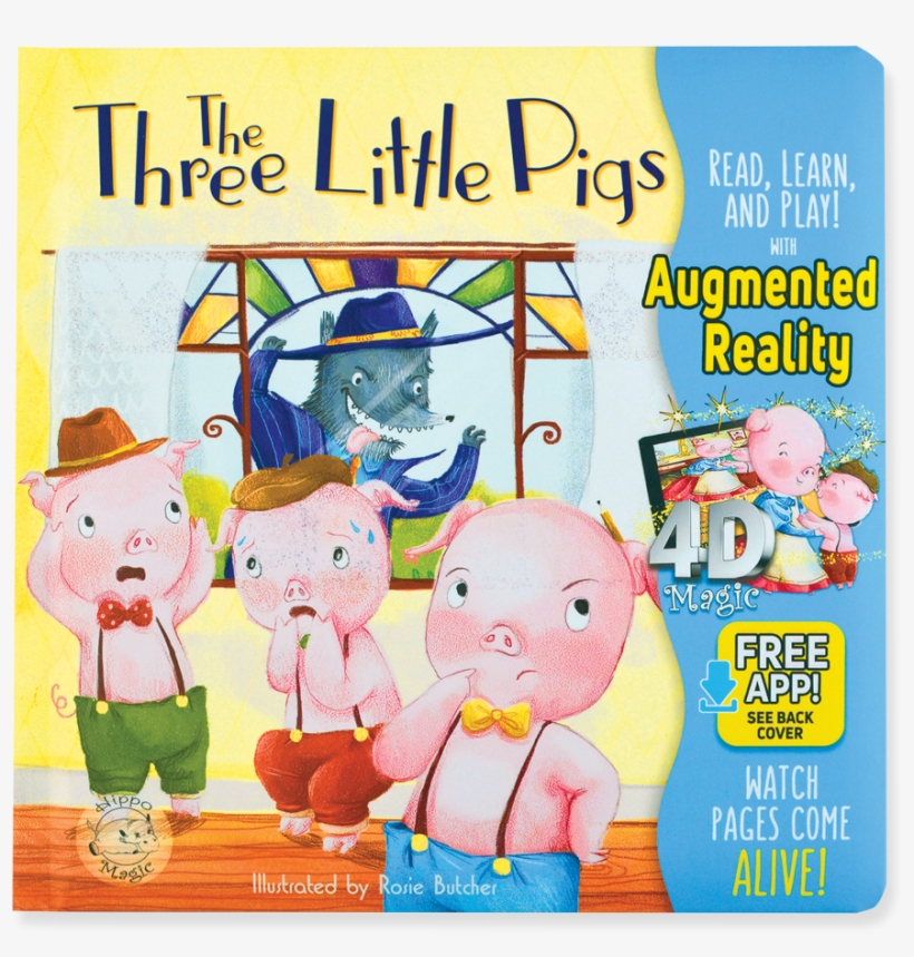 The Three Little Pigs - Little Hippo Books, transparent png